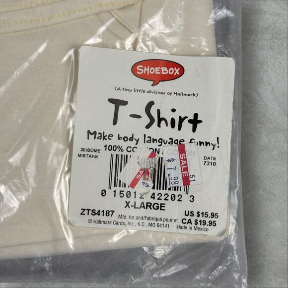 90s "Me 30 There Must Be Some Mistake" Hallmark Shoe Box Humor 30Th Birthday  XL - Picture 4 of 5